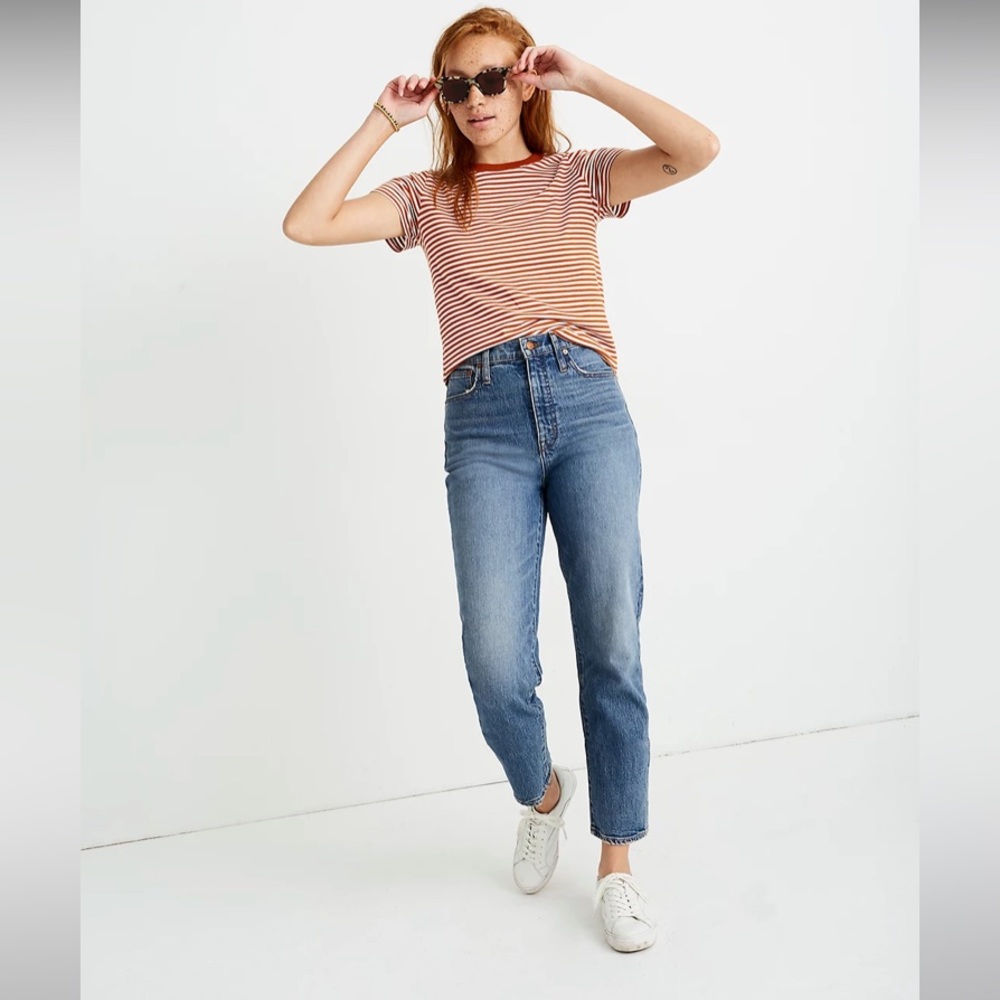 Madewell Classic Straight Jeans size 28 Peralta Wash